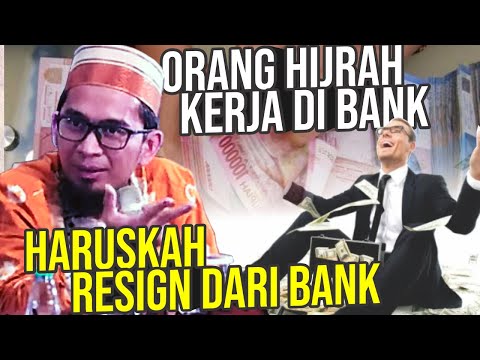 Ingin hijrah tetapi masih bekerja di bank, haruskah berhenti? Ingin hijrah tetapi masih bekerja di bank, haruskah berhenti?