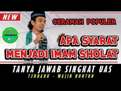 Syarat Menjadi Imam Solat Syarat Menjadi Imam Solat